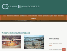 Tablet Screenshot of equinecisers.com